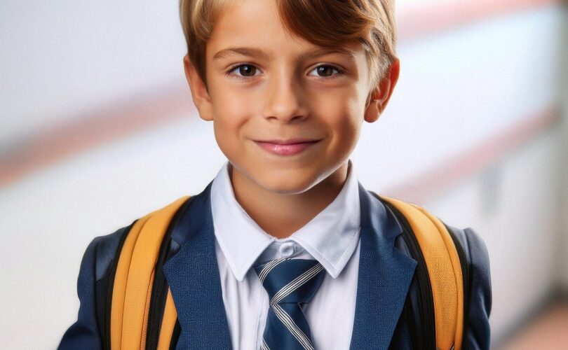 ai generated, school boy, student