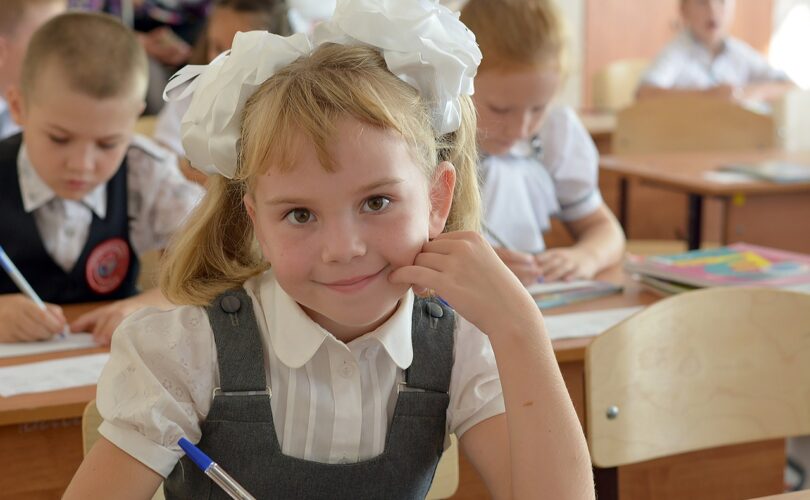 schoolboy, studies, girl